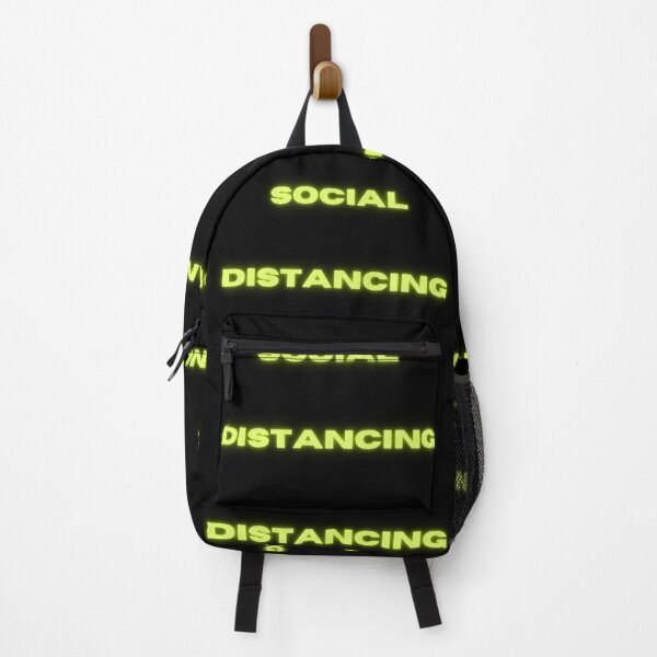 Item preview, Social Distancing in Yellow Neon Color designed and sold by Mywaymylife.