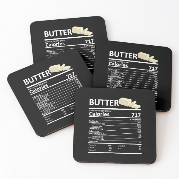 Item preview, Butter Nutritional Value Funny Festive Holiday designed and sold by fatamyfan1.