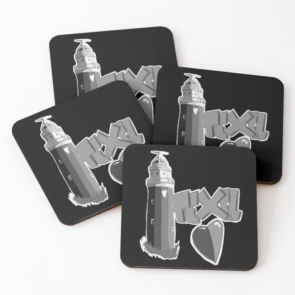 Item preview,  Texel love The lighthouse Eierland gift for Texel fans black white designed and sold by emm-j.