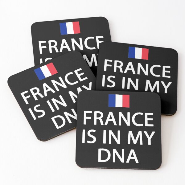 Item preview, Funny French Flag - France Ancestry - France is in my DNA designed and sold by TurnerDesigns.