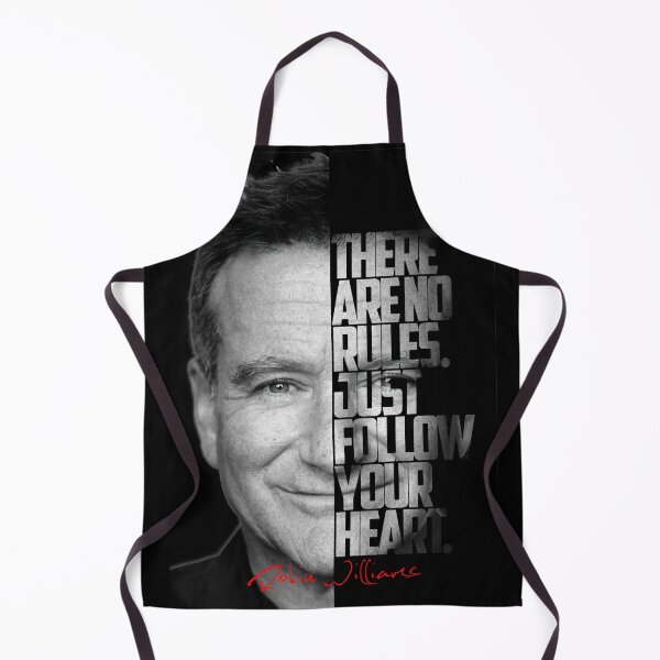 Item preview, Black and white Robin Williams quote. designed and sold by Enea Kelo.