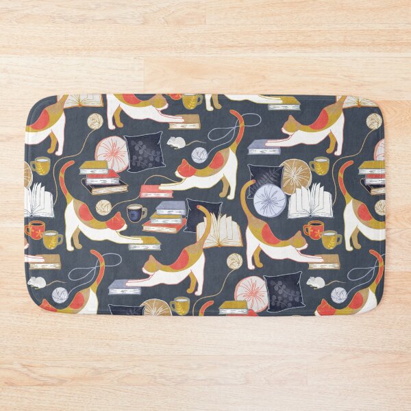 Item preview, A Comforting Cup of Coffee in The Cozy Company of Cats  designed and sold by Perrin Le Feuvre.