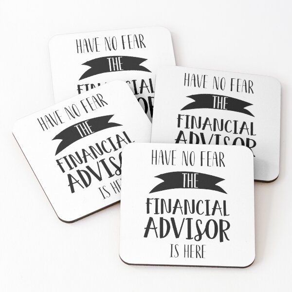 Item preview, Have No Fear The Financial Advisor Is Here T-Shirt designed and sold by ZANKELLO.