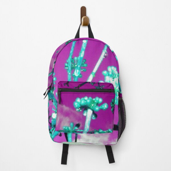 Item preview, Beautiful Barbados Blue-Green Effect Plant with Pink Sky Background designed and sold by StayCuztom.