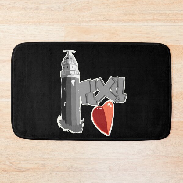 Item preview, Texel love The lighthouse Eierland gift for Texel fans black white designed and sold by emm-j.