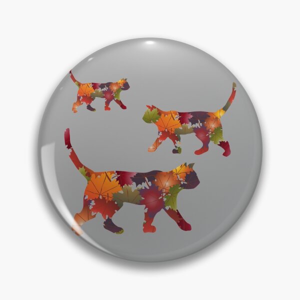 Item preview, 04  CAT AND AUTUMN LEAVES designed and sold by Cr1sV.