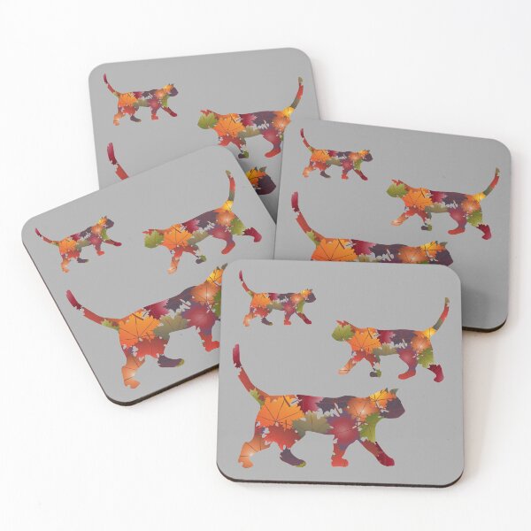 Item preview, 04  CAT AND AUTUMN LEAVES designed and sold by Cr1sV.