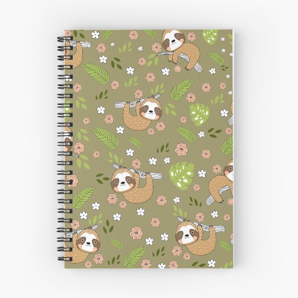 Item preview, Cute Sloth Pattern designed and sold by Ribsa.