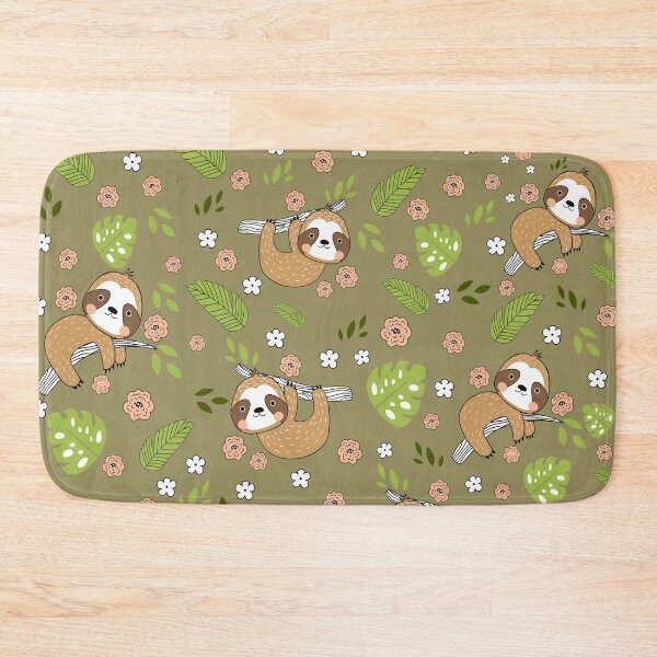 Item preview, Cute Sloth Pattern designed and sold by Ribsa.