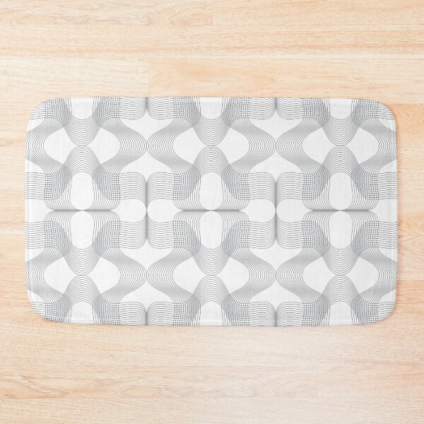Item preview, Simple, modern, trendy wavy graphic design pattern designed and sold by theendup.