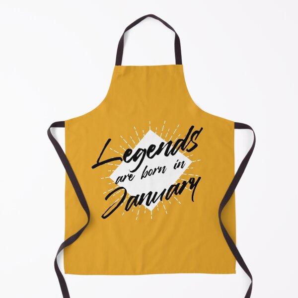Item preview, LEGENDS ARE BORN IN JANUARY designed and sold by Delicious Design ⭐⭐⭐⭐⭐.
