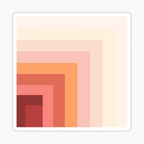 pattern rgw Sticker