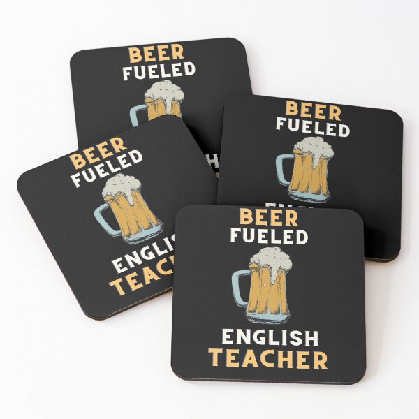 Item preview, Beer fueled english teacher designed and sold by SnowballStep.