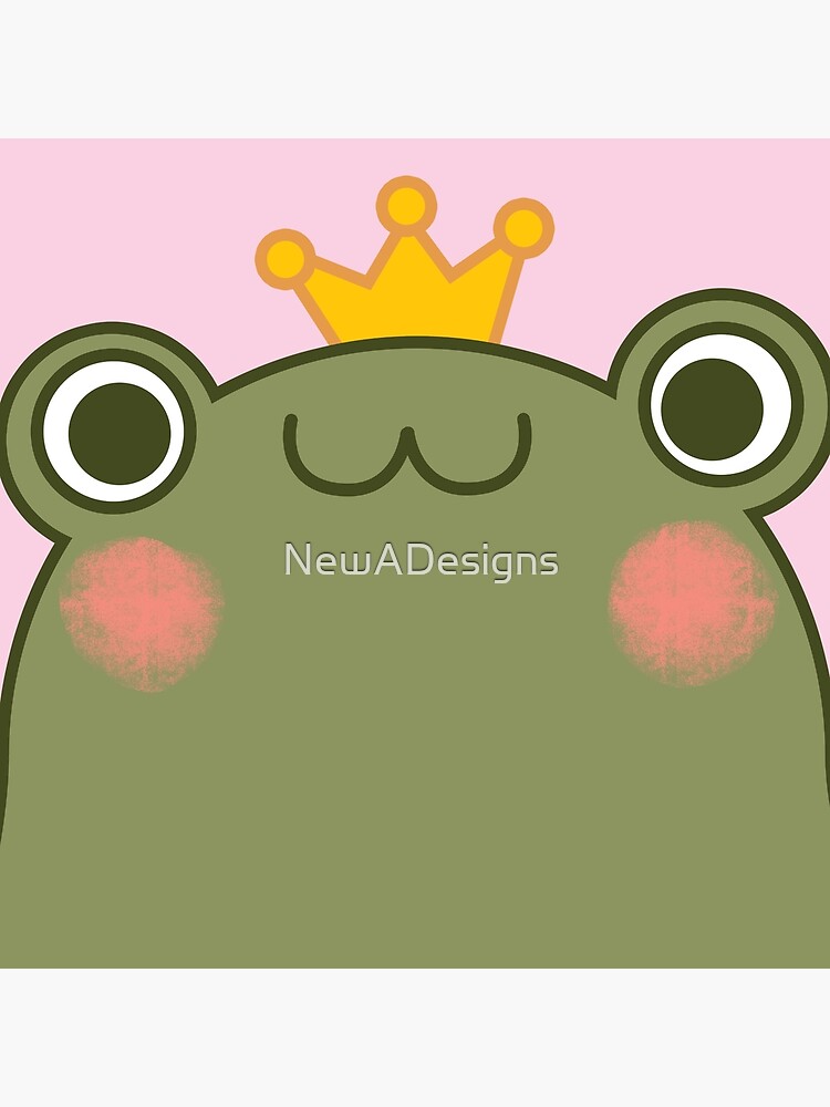 Cute Kawaii Frog Poster for Sale by kevsdesigns