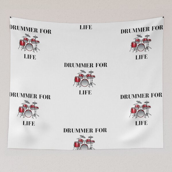 Item preview, Drummer For Life designed and sold by Yesmalady.