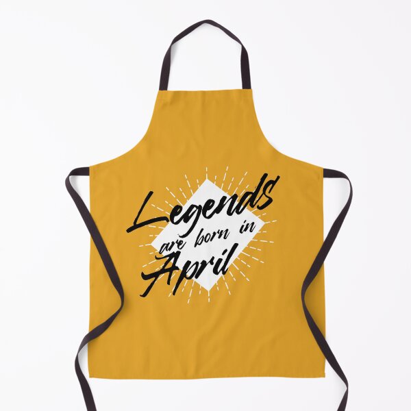 Item preview, LEGENDS ARE BORN IN APRIL designed and sold by Delicious Design ⭐⭐⭐⭐⭐.