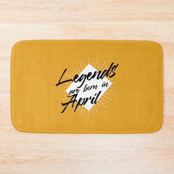 Item preview, LEGENDS ARE BORN IN APRIL designed and sold by Delicious Design ⭐⭐⭐⭐⭐.
