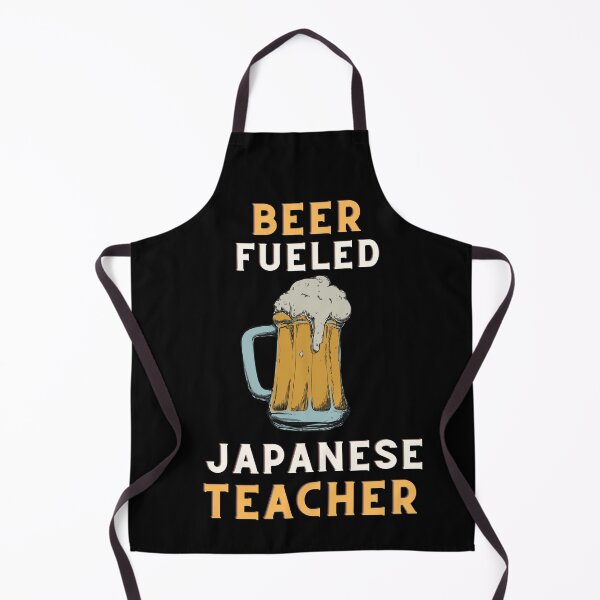 Item preview, Beer fueled japanese teacher designed and sold by SnowballStep.