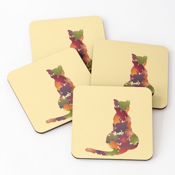 Item preview, O5  CAT AND AUTUMN LEAVES designed and sold by Cr1sV.