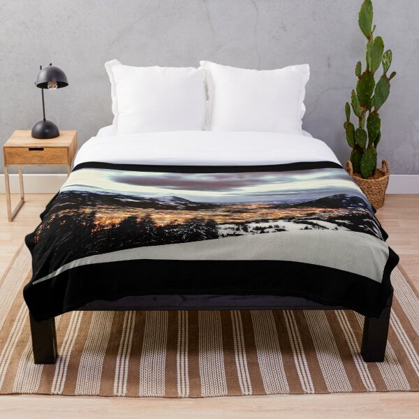 Item preview, Valée de l'Arve a winter night designed and sold by Denis Charmot.