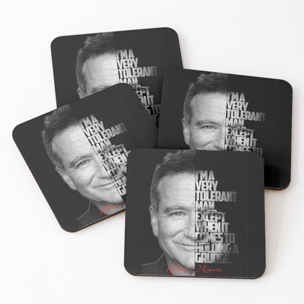 Item preview, Black and white Robin Williams quote. designed and sold by Enea Kelo.