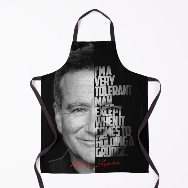 Item preview, Black and white Robin Williams quote. designed and sold by Enea Kelo.