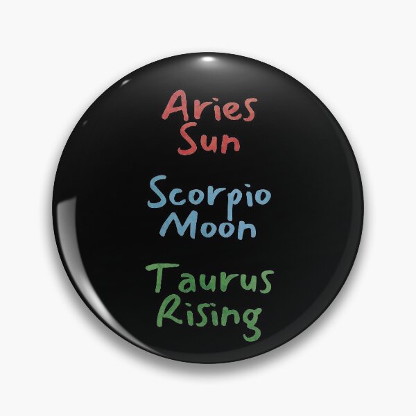Item preview, Aries Sun Scorpio Moon Taurus Rising Text designed and sold by leomooncreates.