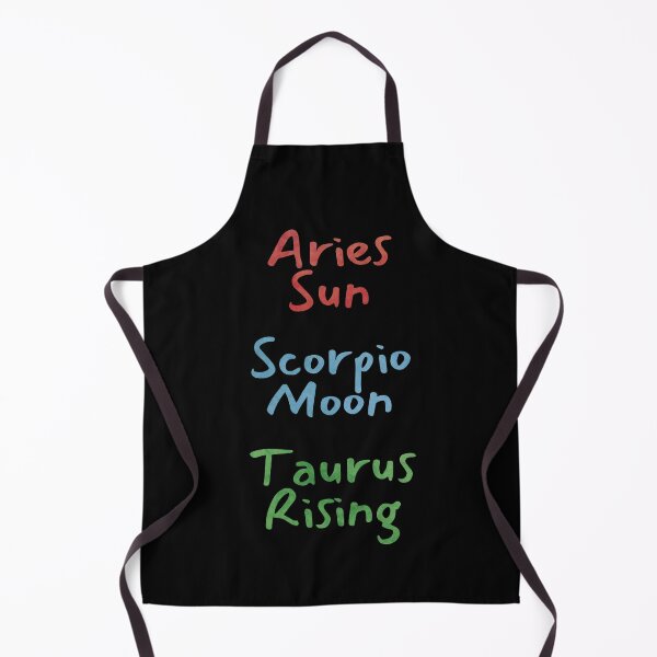 Item preview, Aries Sun Scorpio Moon Taurus Rising Text designed and sold by leomooncreates.