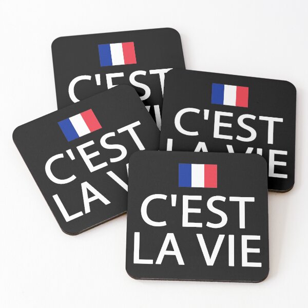 Item preview, Funny French Flag - France Ancestry - C'est Le Vie designed and sold by TurnerDesigns.