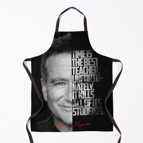 Item preview, Black and white Robin Williams quote. designed and sold by Enea Kelo.