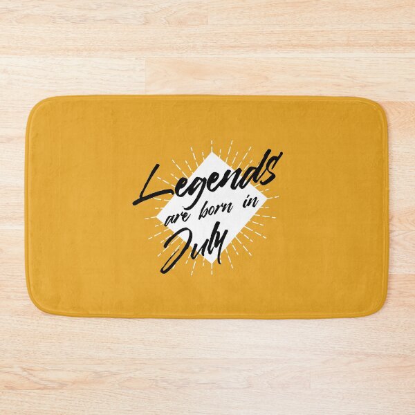 Item preview, LEGENDS ARE BORN IN JULY designed and sold by Delicious Design ⭐⭐⭐⭐⭐.
