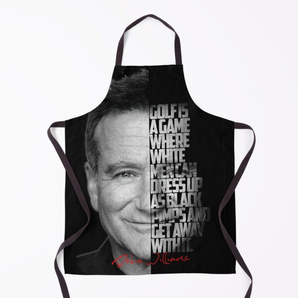 Item preview, Black and white Robin Williams quote. designed and sold by Enea Kelo.
