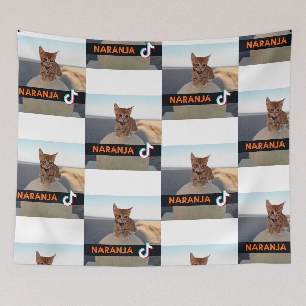 Item preview, Naranja @streetcatgatos designed and sold by Mamesh Amazigh.