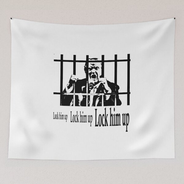 Item preview, Trump lock him up designed and sold by Richard Rotteveel.