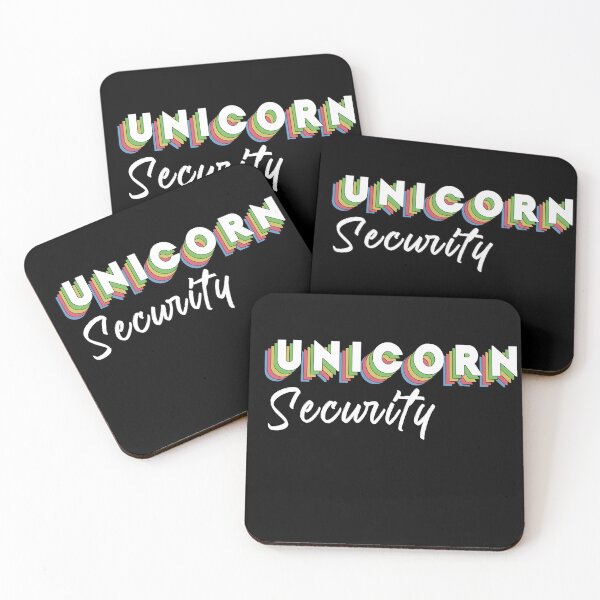 Item preview, Unicorn Security Funny Gifts designed and sold by BasicWear.