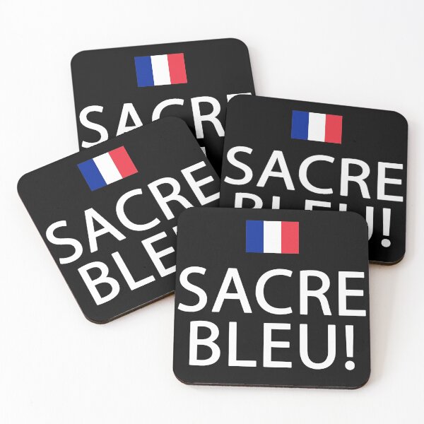 Item preview, Funny French Flag - France Ancestry - Sacre Bleu designed and sold by TurnerDesigns.