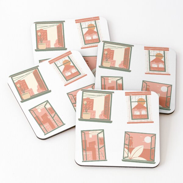Item preview, Cute Window Drawings Architecture Gift Idea designed and sold by A. P..