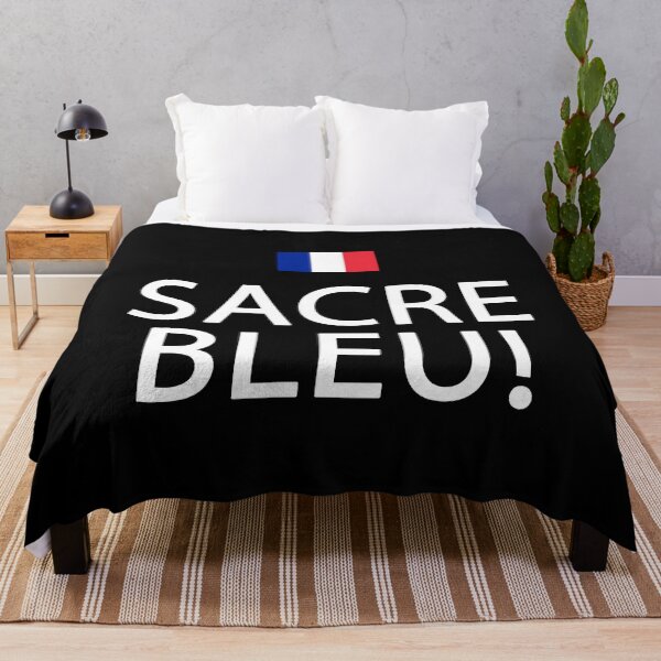 Item preview, Funny French Flag - France Ancestry - Sacre Bleu designed and sold by TurnerDesigns.