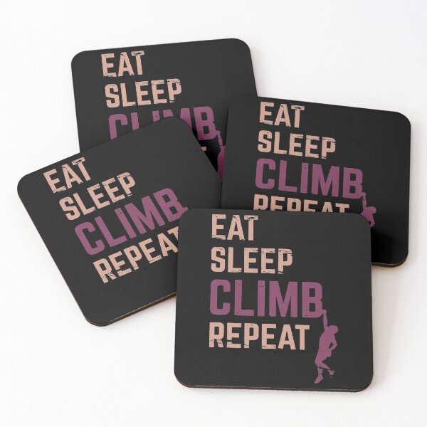 Item preview, Eat Sleep Climb Repeat designed and sold by ProjecTees.