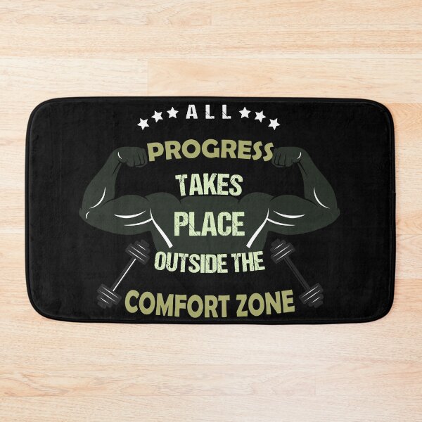 Item preview, All progress takes place outside the comfort zone #4 designed and sold by Achily.