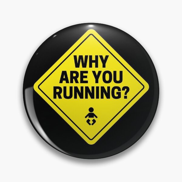 Item preview, Why Are You Running? - Black designed and sold by Subha2001.