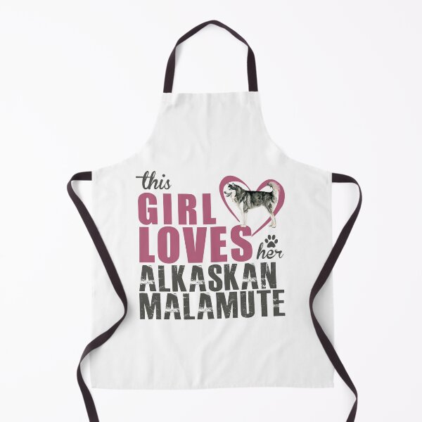 Item preview, This Girl Loves Her Alaskan Malamute! Especially for Malamute Lovers! designed and sold by rs-designs.