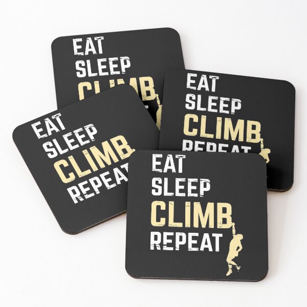 Item preview, Copy of Eat Sleep Climb Repeat designed and sold by ProjecTees.
