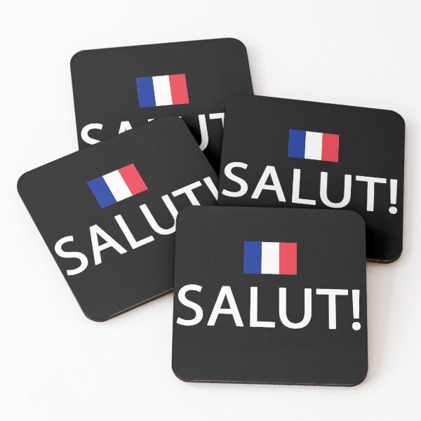 Item preview, Funny French Flag - France Ancestry - Salut designed and sold by TurnerDesigns.