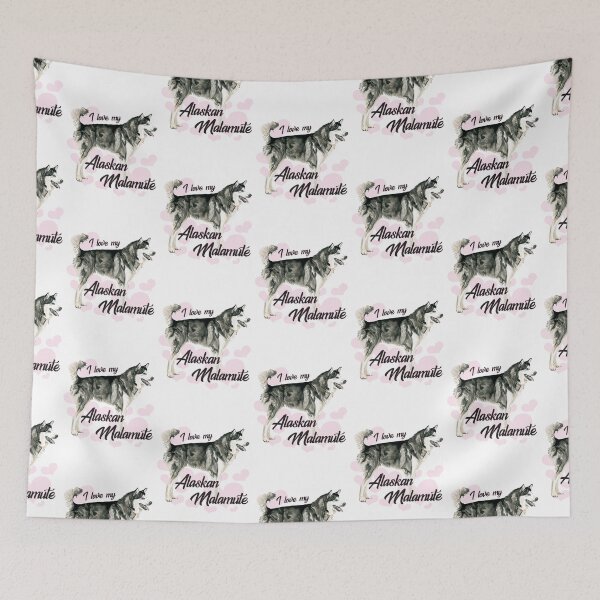 Item preview, Love My Alaskan Malamute! Especially for Malamute Lovers! designed and sold by rs-designs.
