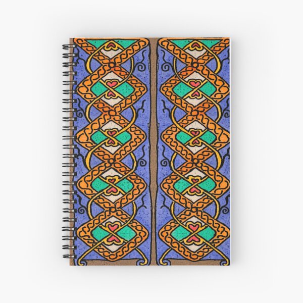 A Celtic pattern. Spiral Notebook