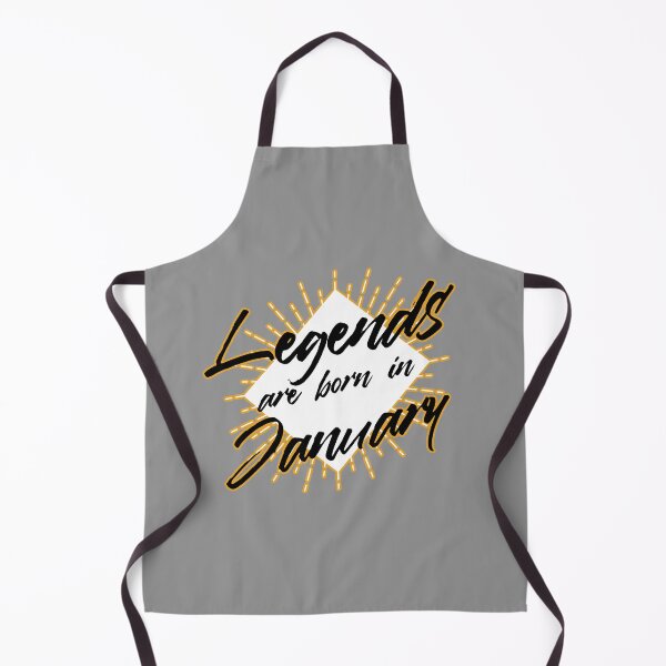 Item preview, LEGENDS ARE BORN IN JANUARY designed and sold by Delicious Design ⭐⭐⭐⭐⭐.
