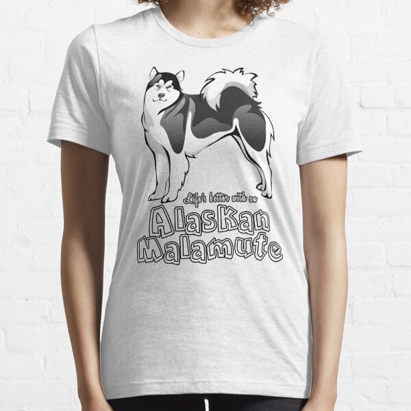 Alaskan malamute Graphic Shirts Dogs Malamute Lovers Design Unisex T-Shirt 17395