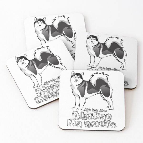 Item preview, Life's Better With An Alaskan Malamute! Especially for Malamute Lovers! designed and sold by rs-designs.