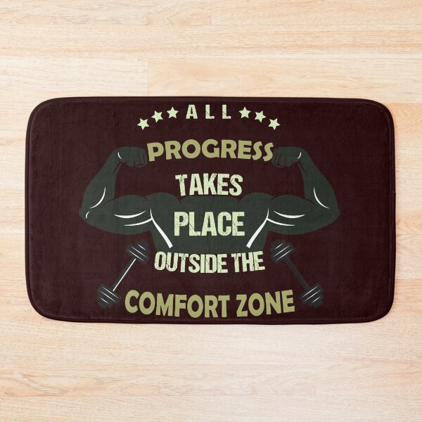 Item preview, All progress takes place outside the comfort zone #5 designed and sold by Achily.